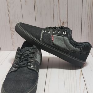Levi's Men's Canvas Casual Shoe - Black